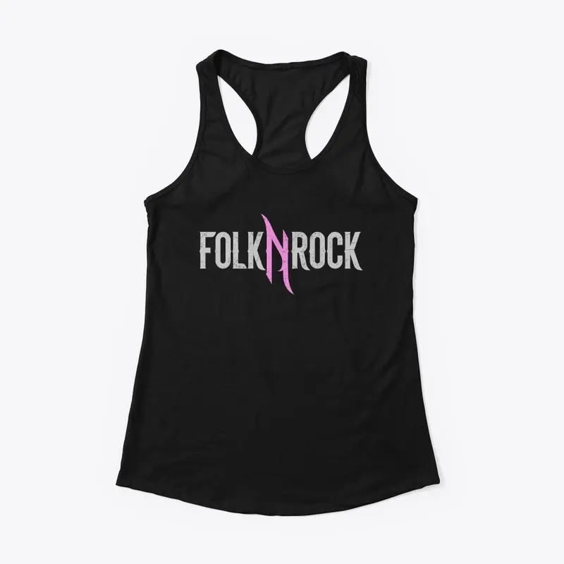 Folk N Rock Pink Logo Limited